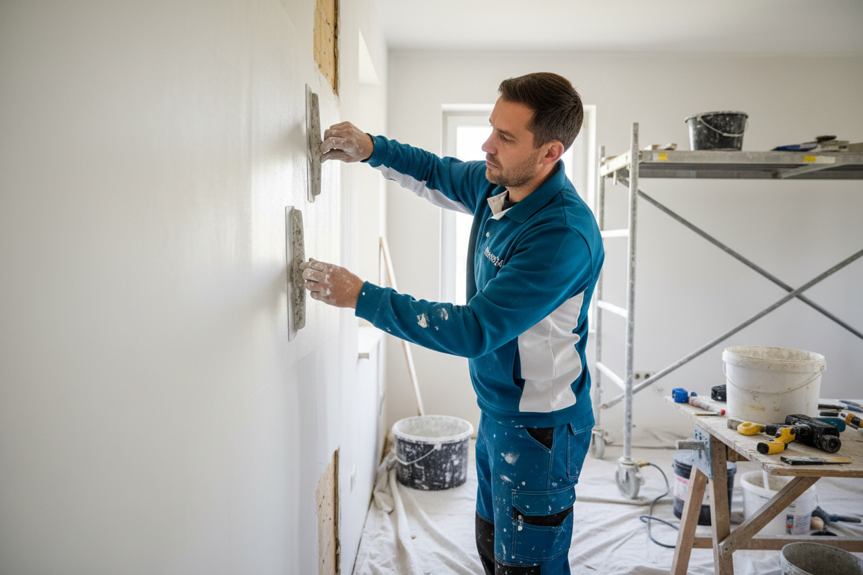 Wall Repair, Plastering & Surface Restoration