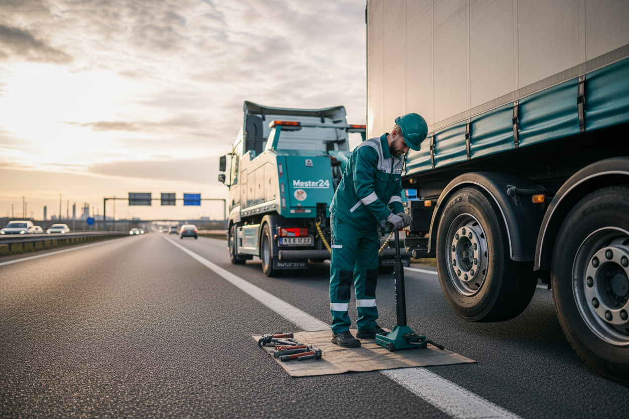 Truck Trailer Breakdown Support & Recovery Coordination